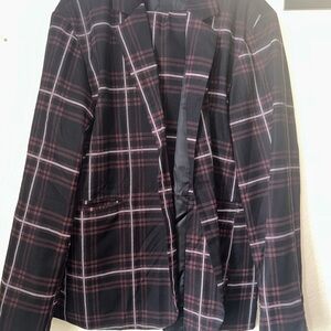 Plaid Men’s Two Piece Jacket and Pants